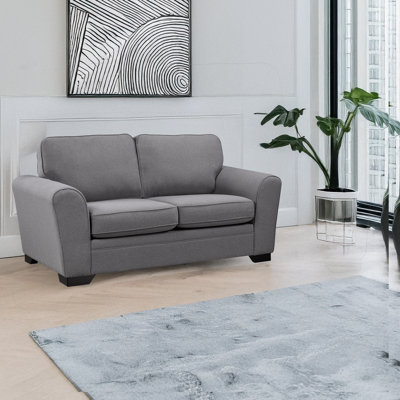 Beattie Fabric Sofa, Gray