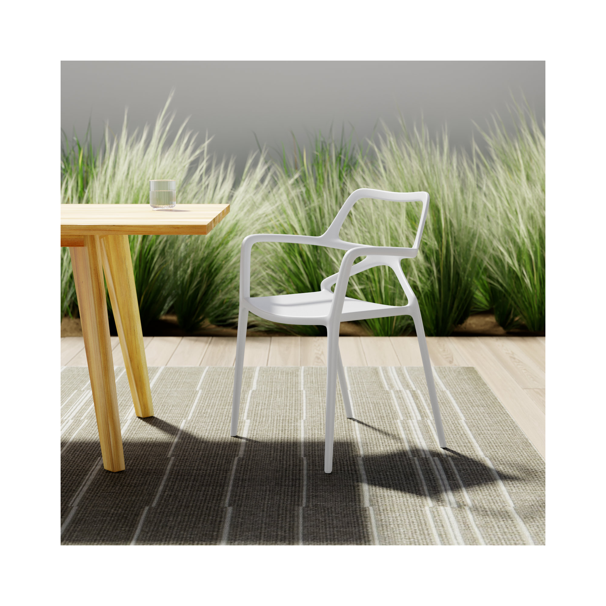 DELTA Chair (Indoor/Outdoor), White