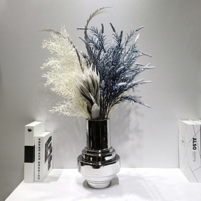 Ensemble de fleurs simulées