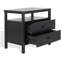 Table de chevet en bois manufacturé-89158815