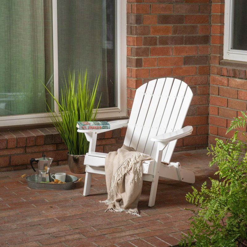 Malibu Adirondack Chair, White