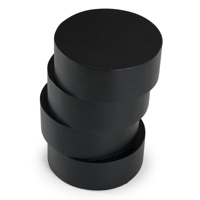 Grove - Table de bout moderne noire