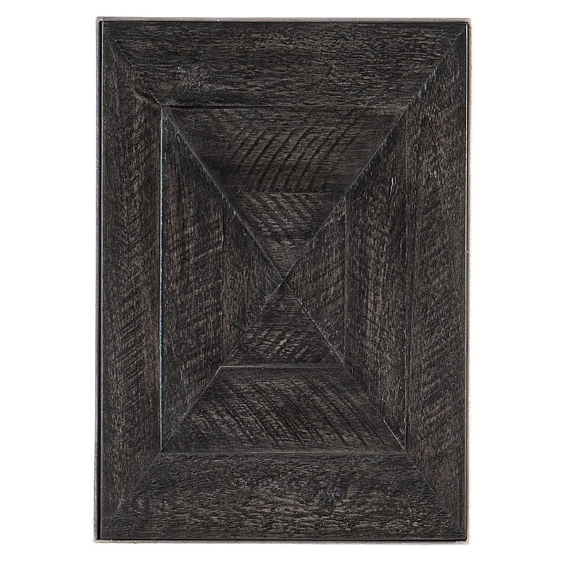 St. Armand Tray Table, Black/Silver