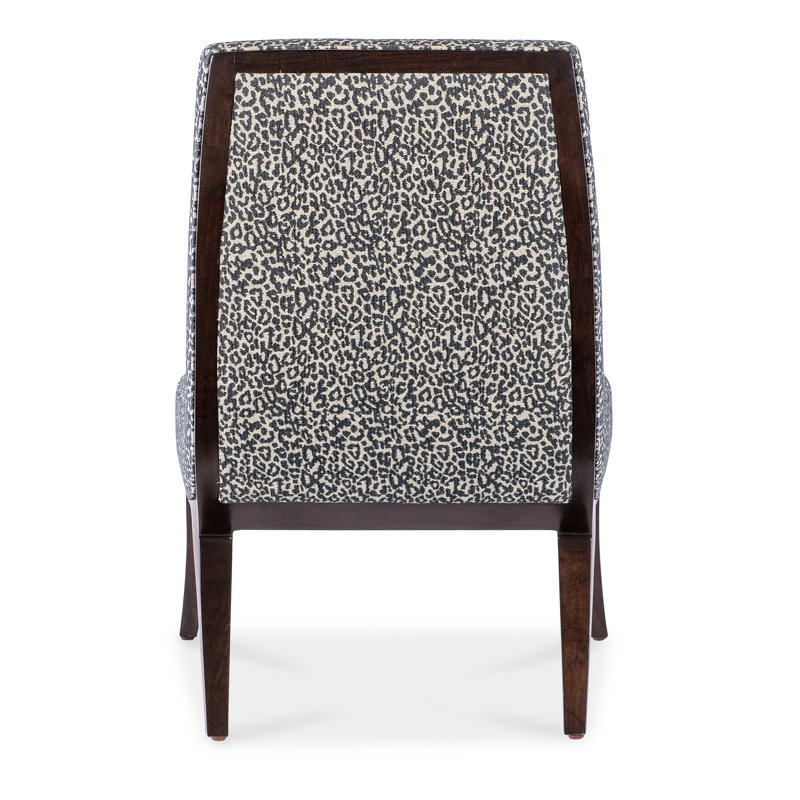 Bella Slipper Chair, Merrimac Ebony Polyester