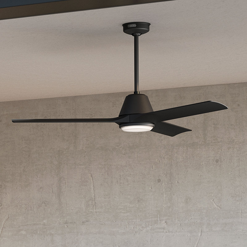 Hunter 60 inch Aeronaut Wi-Fi ENERGY STAR® Damp Rated Ceiling Fan with LED Light Kit and Handheld Remote