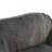 Indoor Bean Bag Chair, Gray Faux Fur