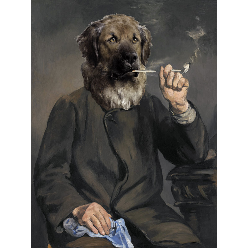 Animal Human Portraits I by Alicia Longley - Wrapped Canvas Print, 76 cm H x 51 cm W