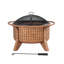Round Steel Wood Burning Smokeless Fire Pit