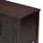 Cambridge Series  Ample Storage Vintage Console Table With Four Small Drawers And Bottom Shelf For Living Rooms-83516298