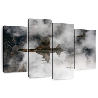 Mait Cloudy Fighter Jets