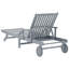 Nella 199cm Long Acacia Single Chaise
