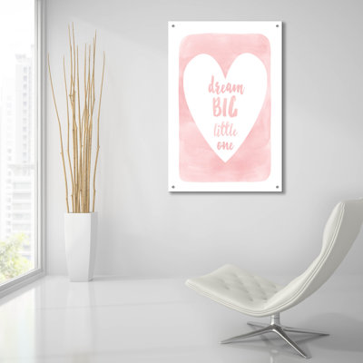  «Dream 2» par Erin Clark, art mural en verre acrylique, 24 po x 36 po