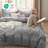 Bedsure Microfiber Duvet Cover California King Size - Prewashed Cotton-Like Extra Soft Bedding Set (Set of 3)-920338763-907706772