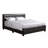 Transitional Black Full Bed For Modern Spaces