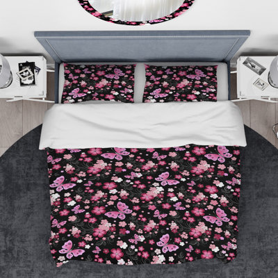 Traditional Floral Duvet Cover