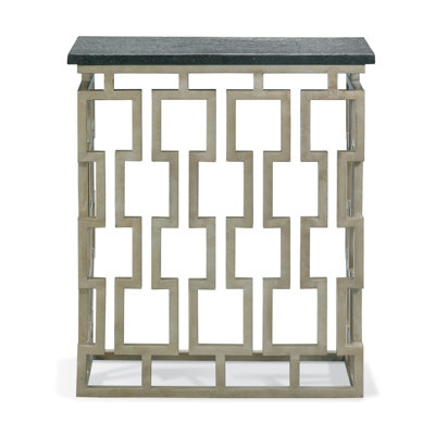 Chicklet 32'' W Stone Console Table