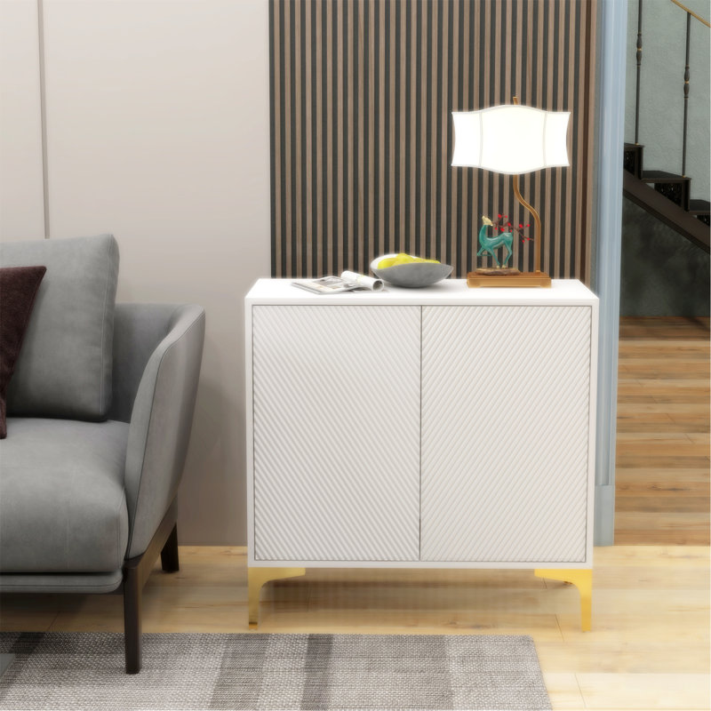 Table de bout avec 2 tiroirs de rangement