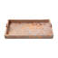 Metallic Copper Cow Hide Tray - Small-70826560