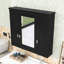 Armoire à pharmacie moderne avec miroir et tablettes réglables Modern-2081645757