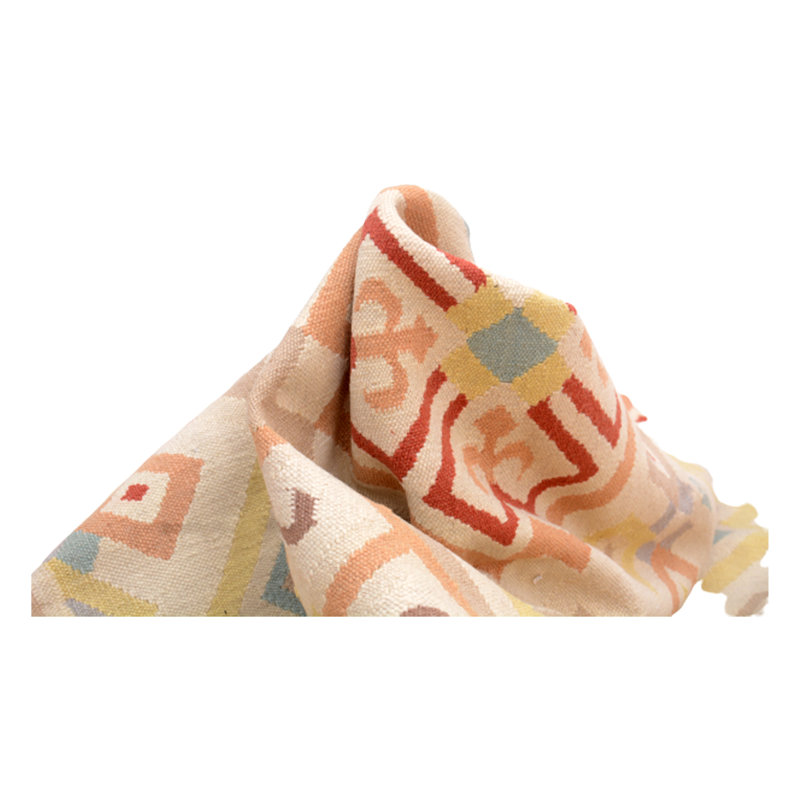 Bryant Rectangle 235 cm x 280 cm Geometric Hand Woven Kilim