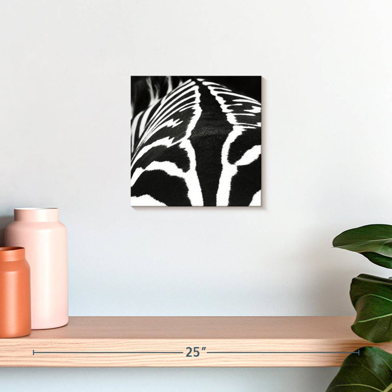 Brampt Zebra Stripes Pattern VI, 10" H x 10" W