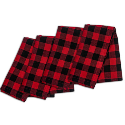 Jainy Cotton Checkered Square Napkin