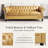 Chesterfield Button Tufted Backrest Multi-seat Upholstered Sofa-332871599