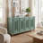 Sideboard Buffet Console Cabinet 70"l Pine Wood