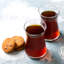 Ensemble de 6 tasses à thé en verre