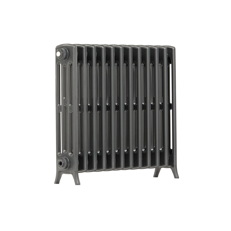 Romelia Horizontal Traditional Colosseum Radiator, Grey, 650cm