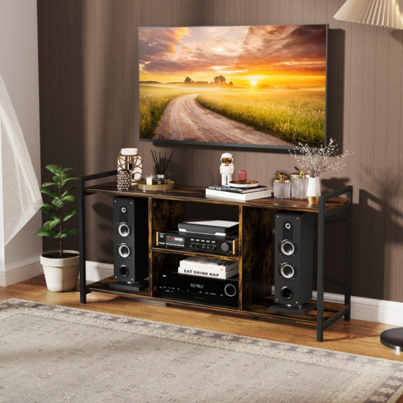 Meuble télé pour téléviseur industriel 55 po