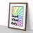 Good Vibes Only Rainbow - Picture Frame Typography-62804709-62804711