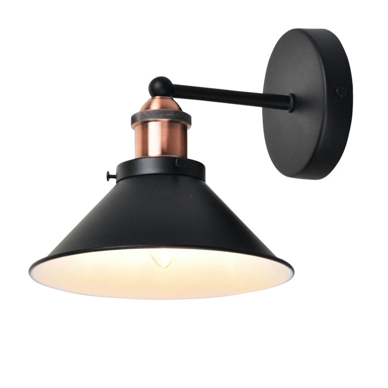 Grabowski LED Armed Sconce, Black