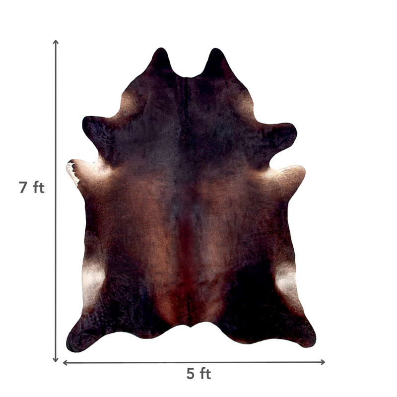 Charline Performance Cowhide Animal Print Indoor Rug