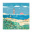 Peinture sur toile du phare ensoleillé-105722559