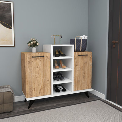 12 Pair Shoe Storage Cabinet