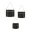 Ensemble de pots à fleurs muraux en métal 3 pièces Myla-597868524