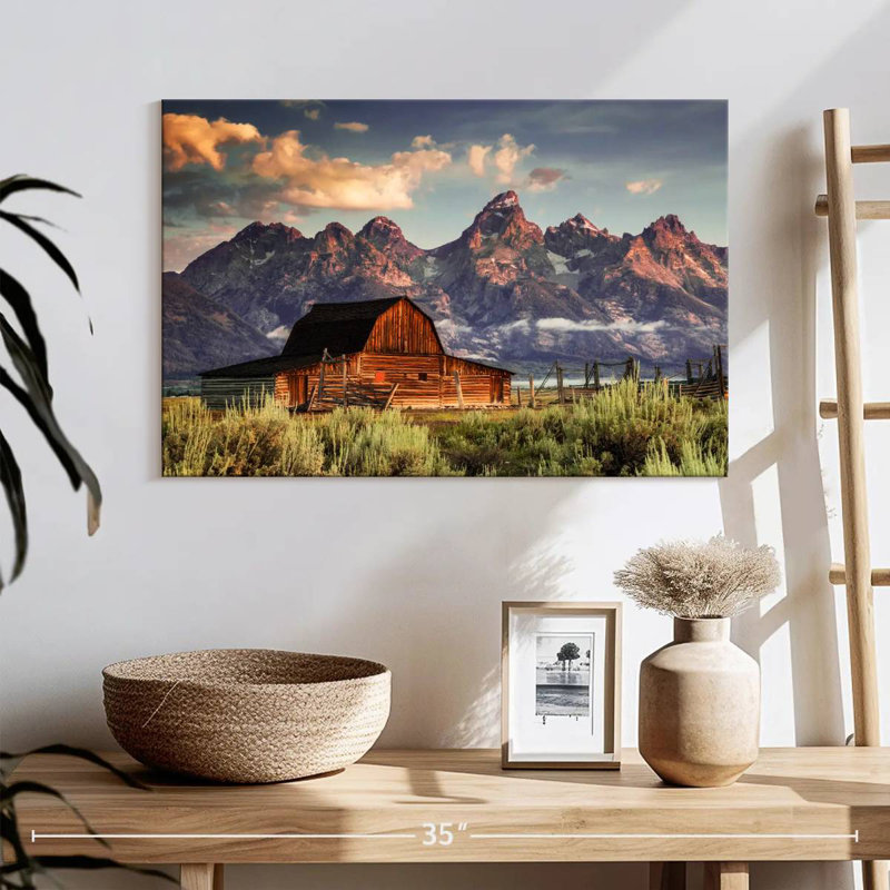 Lilie Barn At Teton, H 16 po x l 24 po