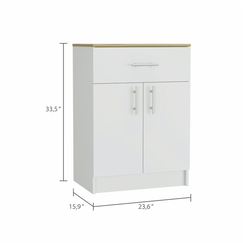 Ensemble de cuisine polyvalent 2 pièces avec beaucoup d'espace de rangement et de travail