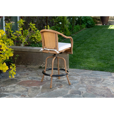 Tabouret 29,5 "avec coussin Sea Pines
