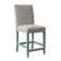 Manhattan Upholstered Stool with Solid Wood Frame