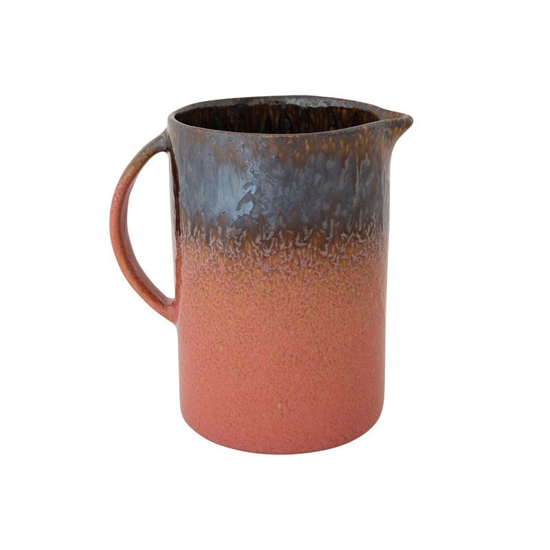 Stoneware Pitcher with Handle
