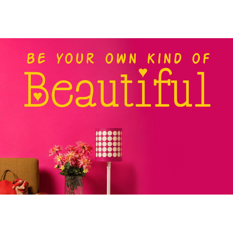 Wall Decal, Dark Yellow