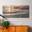 Point Reyes Beach Sunset - Toile tendue avec châssis de qualité supérieure - Prêt à être accroché-5989127