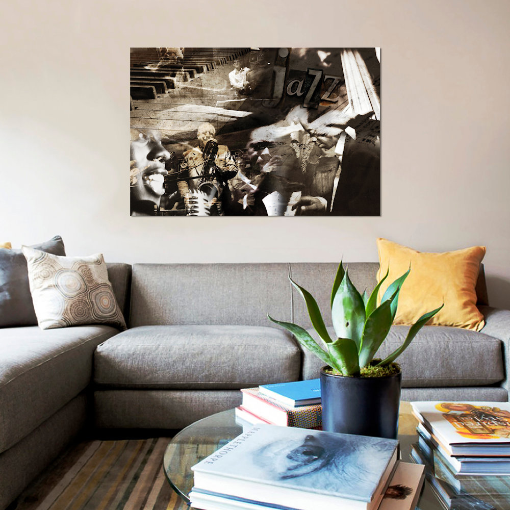 " Jazz " by GraphINC East Urban Home 