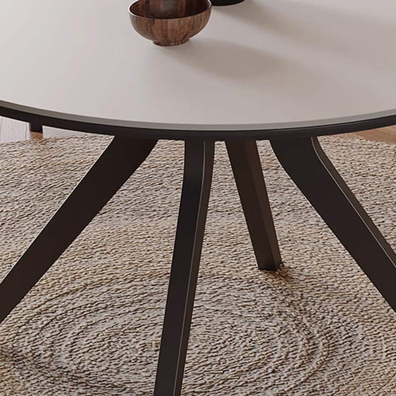 Table de salle à manger française rétro, H 29,53 po x L 47,25 po x l 47,25 po
