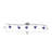48.38'' 5 -Light Fixed Track Track Kit