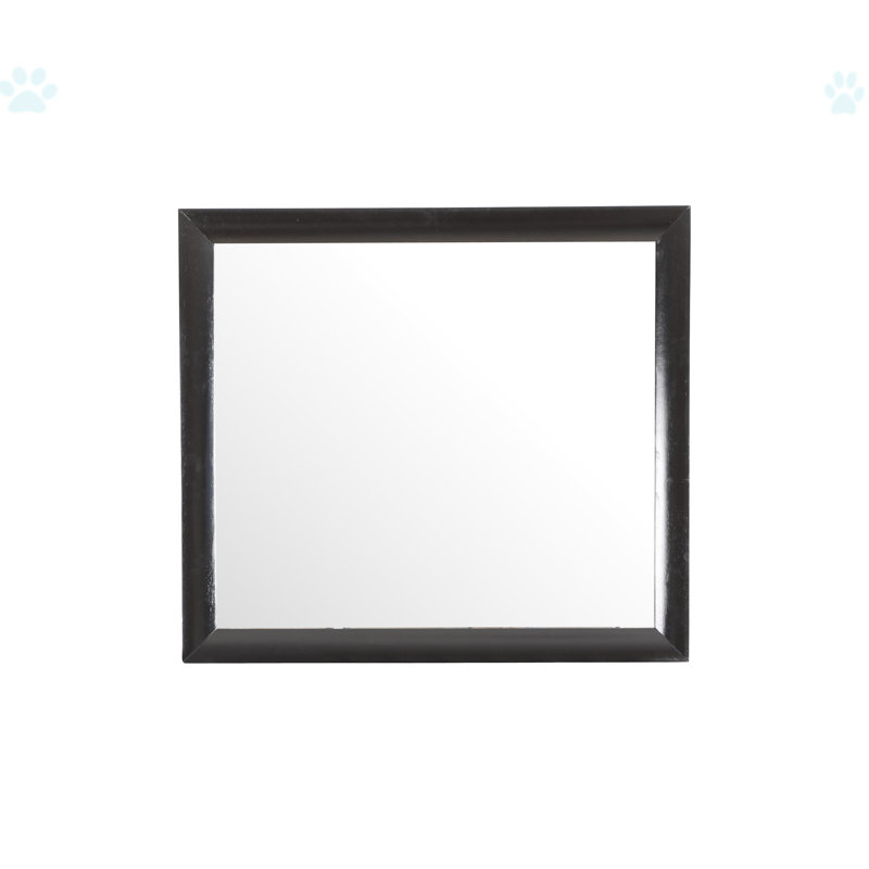 Miroir moderne pour chambre à coucher, salon, table, Noir, noir, noir, noir