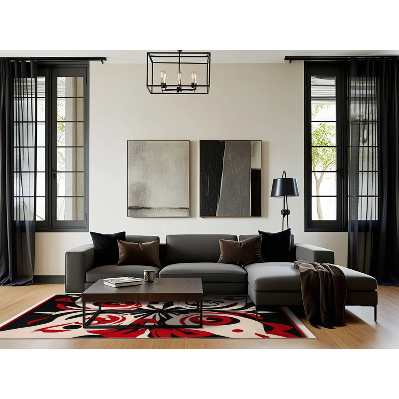 Tapis Sinister Whirl, Carré 3 pi