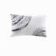 Ensemble de couette 7 pièces en coton tie-dye brodé noir pour lit simple